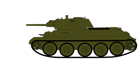 T-34 with s-11