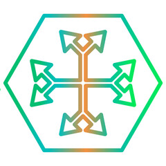 arrow gradien icon part 2