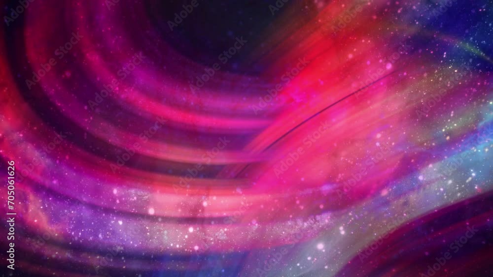 Wall mural cosmic gradient wave abstract background