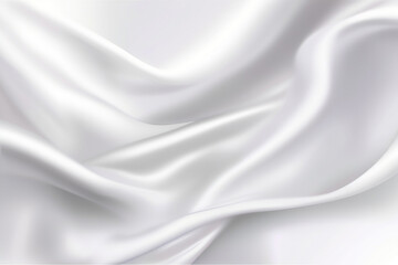 Obraz premium White gradient silk background. Elegant and modern, perfect for any design.