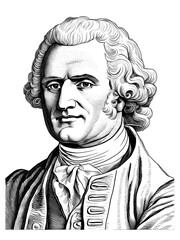 Jean-Jacques Rousseau (28 June 1712 – 2 July 1778), generative AI	