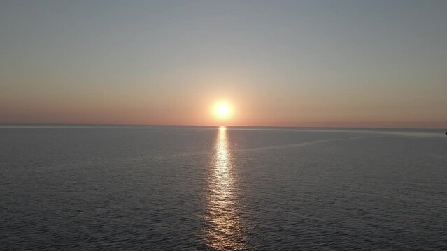 sunrise over the sea