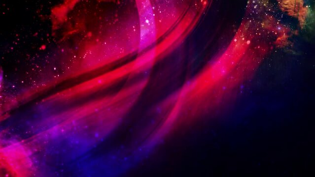 cosmic gradient wave abstract background
