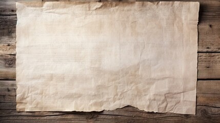 old paper with old wood wall 