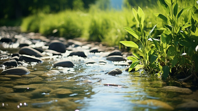 stream of water