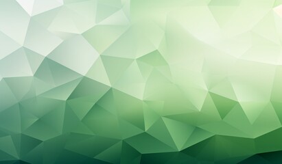 Fototapeta premium A vibrant green geometric pattern Generative AI