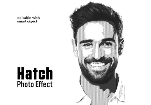 Hatch Photo Effect