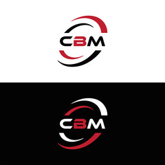 CBM logo. C B M design. White CBM letter. CBM, C B M letter logo design. Initial letter CBM letter logo set, linked circle uppercase monogram logo. C B M letter logo vector design.	
