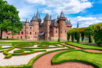 De Haar Castle near Utrecht, Netherlands