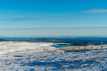 Lago - Serra da Estrela, primeira neve de 2024