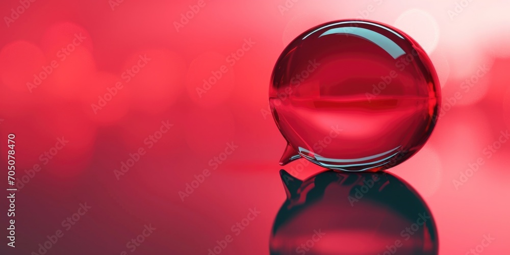 Aufkleber A detailed view of a glass object placed on a table. Suitable for various uses
