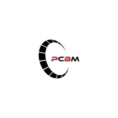 PCBM logo. P C B M design. White PCBM letter. PCBM, P C B M letter logo design. Initial letter PCBM letter logo set, linked circle uppercase monogram logo. P C B M letter logo vector design.	
