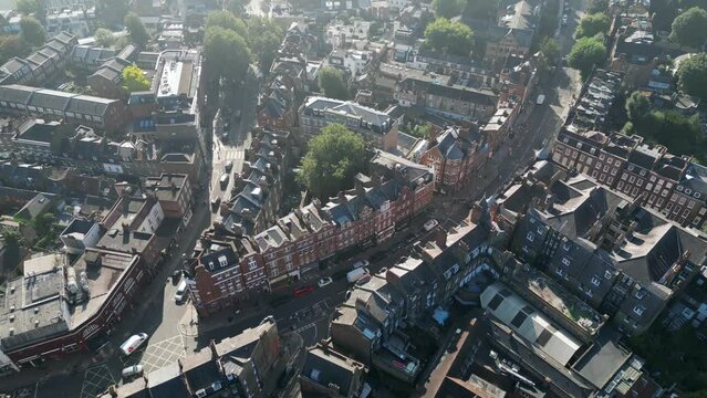 Hampstead is an affluent residential community long favoured by academics, artists, and media figures