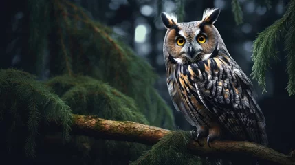 Poster great horned owl © faiz