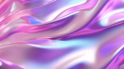 Obraz premium Abstract background neon holographic style. Old retro colorful foil texture. Liquid background, holographic surface