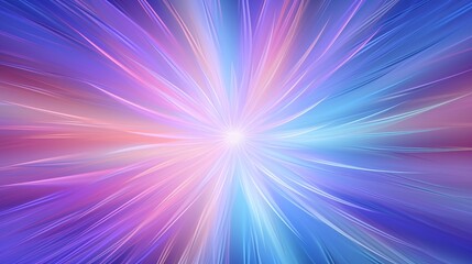 Obraz premium Sweep Holographic Overlay, Hyper jump, Light speed, hyperspace, space warp background. Abstract cosmic background. Neon glowing rays in motion. Neon glowing rays in motion.