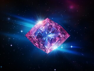 A Pink Diamond in Space Generative AI