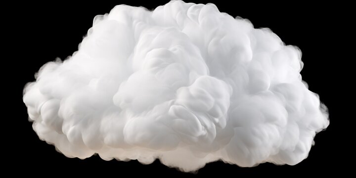 A large white cloud in the sky Generative AI
