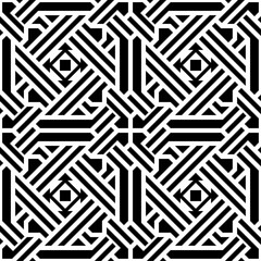 Seamless models. Modern stylish texture. Monochrome, simple. Vector.