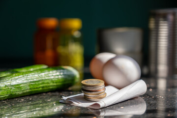 costs of households for living and medicine