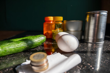 costs of households for living and medicine