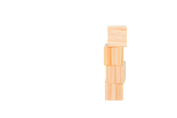 Place wooden blocks as a step towards the goal. Business ideas for successful growth process.PNG	