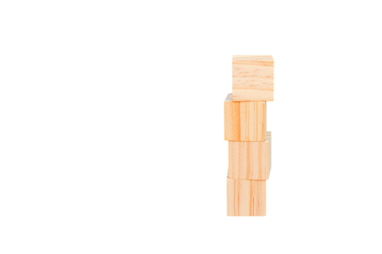 Place wooden blocks as a step towards the goal. Business ideas for successful growth process.PNG	