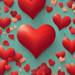 valentine hearts background
