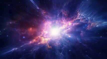 Stunning star cluster illuminating the night sky