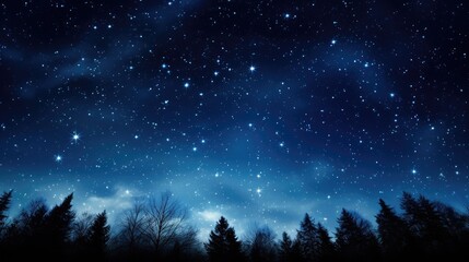 starry night sky