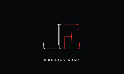 LE, EL, L, E Alphabets Letters Logo Monogram - obrazy, fototapety, plakaty