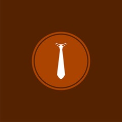  Tie icon in trendy design style ,simple symbol .