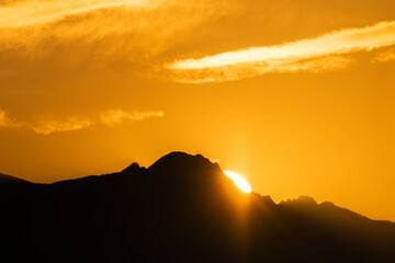 Puesta de Sol en el Montseny