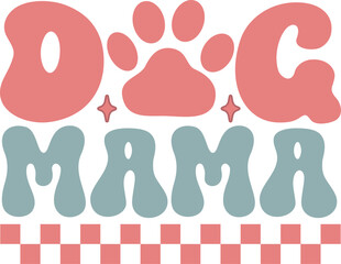 Dog Mama Svg, Retro Dog Svg Design, Dog Svg bundle,Retro design bundle,Retro Dog Svg quotes	
