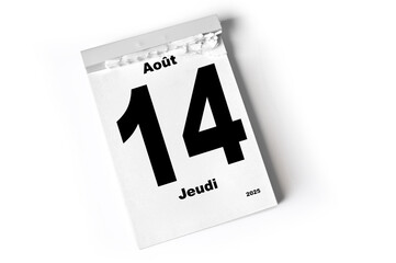 14 . Août 2025
