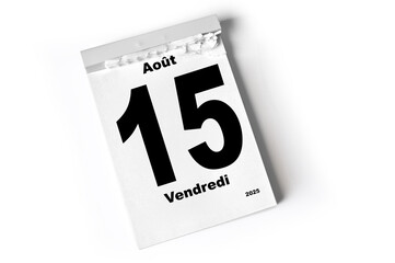 15 . Août 2025
