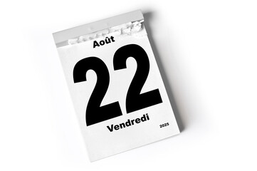 22. Août 2025