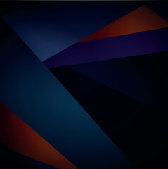 Abstract dark geometric background. Dark wallpaper