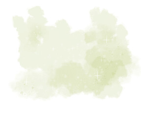 Obraz premium Pastel green watercolor abstract background