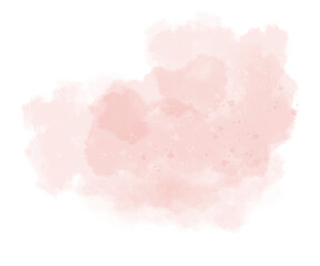 Pastel pink watercolor abstract background