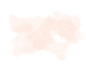 Pastel orange watercolor abstract background
