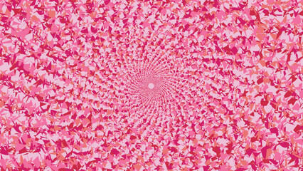 Obraz premium Abstract simple valentine love pink background.