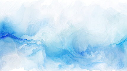 Obraz premium ocean water wave copy space for text. Isolated blue, teal, turquoise happy cartoon wave for pool party or ocean beach travel. Web banner, backdrop, background graphic 