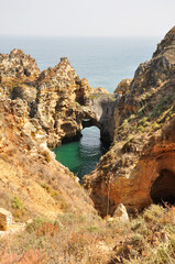 Portugalia, plaże i skaliste wybrzeże Algarve