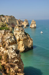 Portugalia, plaże i skaliste wybrzeże Algarve