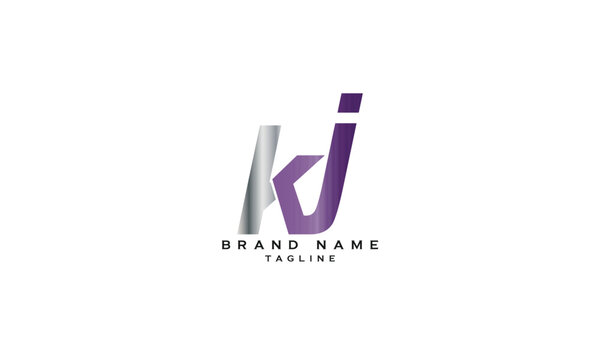 KDJ, KJD, DKJ, DJK, JDK, JKD, KJ, JK, Abstract initial monogram letter alphabet logo design
