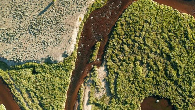 4K Aerial Colorado Taylor River