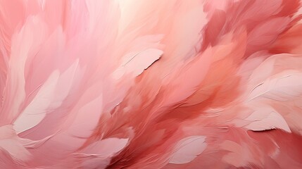 peach fuzz paint strokes in pink and peach fuzz shades background color 2024 abstract backdrop - obrazy, fototapety, plakaty