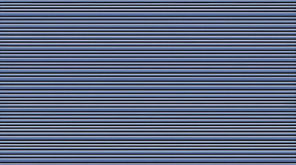 Fototapeta premium The image displays a textured pattern with parallel horizontal lines in varying shades of blue, creating a rhythmic and harmonious visual effect.Background concept. AI generated.