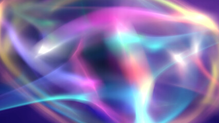 Fototapeta premium background neon line wave illustration